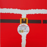 Scatola regalo rettangolare portadolci Happy Babbo Natale Decora: box auto-montante in cartoncino 18x13,5xh7,5 cm Scatola regalo rettangolare portadolci Happy Babbo Natale Decora: box auto-montante in cartoncino 18x13,5xh7,5 cm