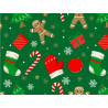 Scatola regalo rettangolare portadolci Happy Gingerbread Decora: box auto-montante in cartoncino 18x13,5xh7,5 cm Scatola regalo rettangolare portadolci Happy Gingerbread Decora: box auto-montante in cartoncino 18x13,5xh7,5 cm