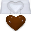 Stampo policarbonato cuore gigante di cioccolato 16x16 cm da 200 g