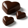 Stampo policarbonato Cuori Grandi di Cioccolato da 10 cm di 3 cavità a 16 cm di 1 cavità Stampo policarbonato Cuori Grandi di Cioccolato da 10 cm di 3 cavità a 16 cm di 1 cavità