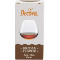 Aroma Rum Naturale Liquido Decora 50g Analcolico | Essenza per Babà e Pasticceria