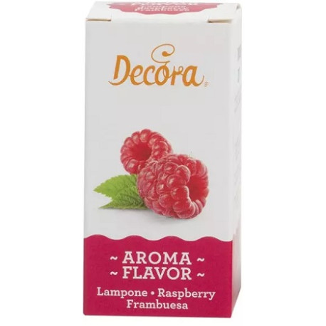 Aroma Lampone Naturale Liquido Decora 50g | Essenza per Torte, Gelati e Pasticceria