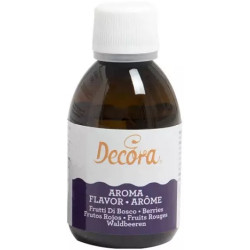 Aroma Frutti di Bosco Naturale Liquido Decora 50g | Essenza per Torte, Gelati e Pasticceria