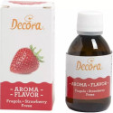 Aroma Fragola Naturale Liquido 50g Decora |Essenza per Torte, Gelati e Pasticceria