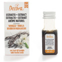 Estratto Naturale Vaniglia Bourbon Madagascar Decora 20 ml | Essenza Concentrata a Gusto Intenso