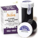 Colorante Alimentare Viola in Gel 28g Decora | Concentrato per Pasta di Zucchero e Creme