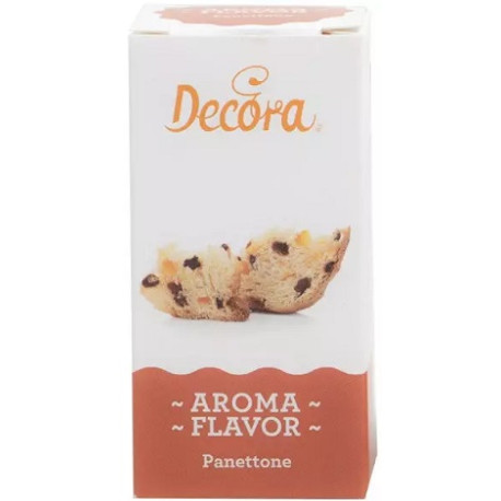 Aroma Panettone Liquido Naturale Decora 50g | Essenza Professionale per Grandi Lievitati | Natale