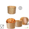 Set 5 Stampi Panettone Alto 300 g | Carta Forno Professionale