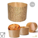 Set 5 Stampi Panettone Alto 1 Kg | Carta Forno Professionale