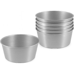 Stampo Conico Panettone Alto o Pandoro in Alluminio Puro Professionale LINEA LIOTTI | Tortiera Varie Misure ø16 a ø24 cm