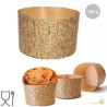 Set 5 Stampi Panettone Alto in carta forno da 750 g