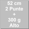 Kit Panettone Alto 300g: 5 Stampi in Carta Professionale + Spillone Raffreddamento DECORA Inox 52 cm