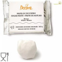 Pasta di zucchero Bianca Decora da 250 g - Pronta all’Uso per Cake Design, Coperture e Modellaggio