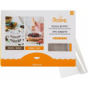 Fogli in PVC per Alimenti Decora | Acetato per Dolci e Cioccolato | 10 Fogli Antiaderenti 30x40 cm