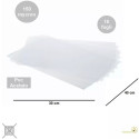 Fogli in PVC per Alimenti Decora | Acetato per Dolci e Cioccolato | 10 Fogli Antiaderenti 30x40 cm