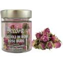 Boccioli di Rosa Edibili Decora (10 g) | Fiori Commestibili Interi per Decorazioni Dolci e Salate