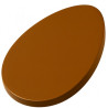 Stampo Tavoletta Cioccolato Uovo di Pasqua – Policarbonato Professionale, Uovo Piatto 300 g (200×138×13 mm)