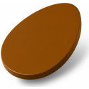 Stampo Tavoletta Cioccolato Uovo di Pasqua – Policarbonato Professionale, Uovo Piatto 300 g (200×138×13 mm)