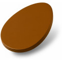Stampo Tavoletta Cioccolato Uovo di Pasqua – Policarbonato Professionale, Uovo Piatto 300 g (200×138×13 mm)