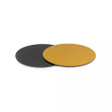 Disco Sottotorta Sottile Accoppiato Oro/Neo Decora – Spessore 0,3 cm, Doppia Faccia, Formati Ø24 cm