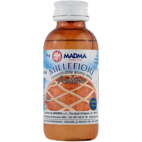 Aroma Millefiori Madma 75 g – Ideale per Pastiera Napoletana, Dolci, Creme e Biscotti