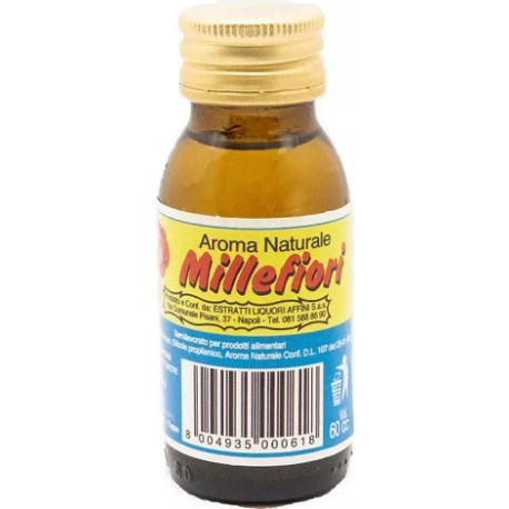 Aroma Naturale Millefiori ELA 60 cc – Ideale per Pastiera Napoletana, Dolci, Creme e Biscotti