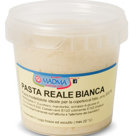 Pasta Reale di Mandorle Bianca Madma 500 g – Per Cassate Siciliane, Torte e Frutta Martorana