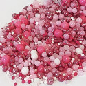 Sprinkles Mix Pink Shades Madma 90 g – Decorazioni di Zucchero Rosa, Argento e Bianco per Dolci e Biscotti