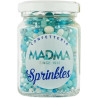 Sprinkles Mix Blue Shades Madma 90 g – Decorazioni di Zucchero Blu, Celeste e Azzurro per Dolci e Biscotti