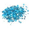 Sprinkles Mix Blue Shades Madma 90 g – Decorazioni di Zucchero Blu, Celeste e Azzurro per Dolci e Biscotti