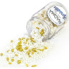 Sprinkles Mix "White Christmas" Madma 90 g – Decorazioni Natalizie Oro e Bianco, per Dolci e Biscotti