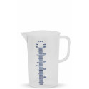 Brocca con beccuccio e scala graduata da 500 ml in plastica trasparente da Decora