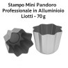 Stampo Mini Pandoro 70g Linea Liotti – Alluminio Professionale