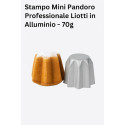 Stampo Mini Pandoro 70g Linea Liotti – Alluminio Professionale