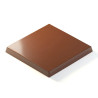 Stampo Policarbonato Tavoletta di Cioccolato da 40g | 6 Quadrati Lisci 7,1×7,1×H0,7 cm