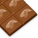 Stampo Policarbonato Tavoletta Cioccolato Cabossa 75g – 3 Tavolette Rettangolari 14,55×6,75×H0,7 cm