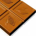 Stampo in Policarbonato per Tavoletta Cioccolato Cabossa da 100g – 3 Tavolette Rettangolari 16×8×H0,75cm