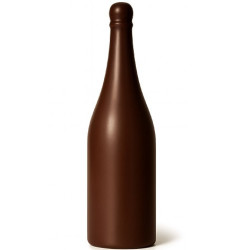 Kit 2 Stampi per Bottiglie di Spumante di Cioccolato (Ø8,6×H31cm, 250g) – 4 Cavità in Policarbonato Professionale