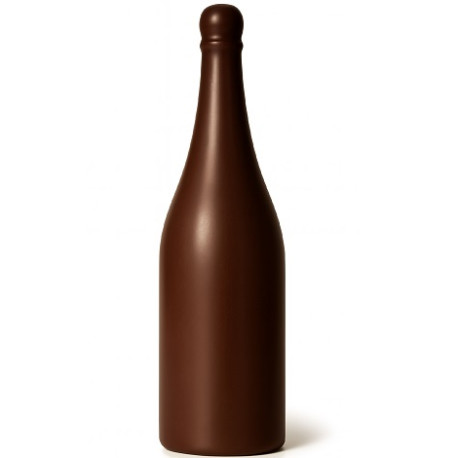 Kit 2 Stampi per Bottiglie di Spumante di Cioccolato (Ø8,6×H31cm, 250g) – 4 Cavità in Policarbonato Professionale