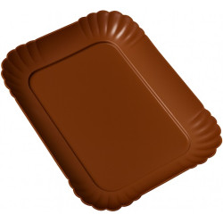 Stampo Vassoio di Cioccolato 50g, Spessore 2mm – 1 Cavità in Policarbonato Professionale 15,8×11,6×H1,7cm