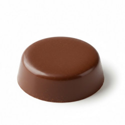 Stampo Cioccolatini Compressa Tonda in Policarbonato – 40 Cavità Professionali Ø20×H5,7mm, 2g