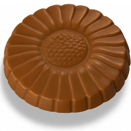 Stampo Cioccolato Margherita in policarbonato – 18 Cavità Professionali Ø36×H6mm, 6g