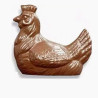 Gallina di Cioccolato 100g alta 9cm – Stampo in Policarbonato Professionale