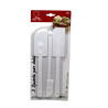 Set 3 spatole in plastica per pasticceria