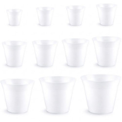 Supporti Svasati per Uovo di Pasqua Fazzoletto (100g/3Kg) – Base in Plastica di Alta Qualità (10/1Pz)