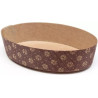 Stampi Uova in Carta Forno 750g – Set 5 Pirottini Ovali 230×155×50mm