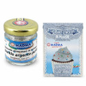 Madma Colorante Alimentare in Polvere Idrosolubile Argento Scintillante Sparkle Silver – Formati 3g e 8g per Impasti e Creme
