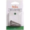 Cornetti Grandi Stella Francese n7 Decora in Acciaio Inox | Beccuccio Ø7 mm