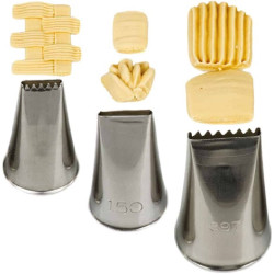 Cornetti Intreccio Decora in Acciaio Inox | Beccucci Effetto Cestino