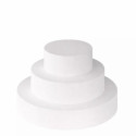 Disco in Polistirolo Alto 7,5cm (Ø10–35cm) per Dummy Cake e Torte Scenografiche